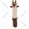 Игрушка для собак «GiGwi» Plush Friendz, Белка с пищалкой, 75535, 21 см