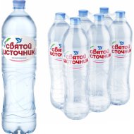 Вода питьевая негазированная «Святой источник» 6х1.5 л