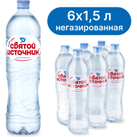 

Вода нег"СВЯТ.ИСТОЧНИК"(1к,пит) 6х1,5л