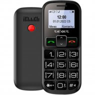 Мобильный телефон «Texet» TM-B322 +ЗУ WC-111, Black-red