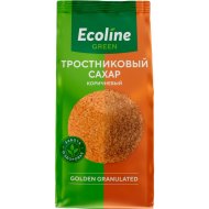 Сахар тростниковый «Эколайн Green» коричневый, Golden Granulated, 800 г
