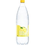 Вода питьевая «Bonaqua» газированная со вкусом лимона, 1.5 л