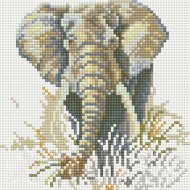 Алмазная мозаика «PaintBoy» Слон, BF178