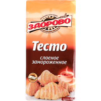 

Тесто слоен."ЖИВИ ЗДОРОВО" (замор) 450гр