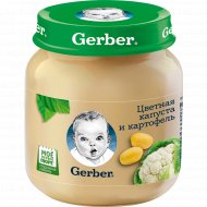 Пюре овощное «Gerber» цветная капуста и картофель, 130 г