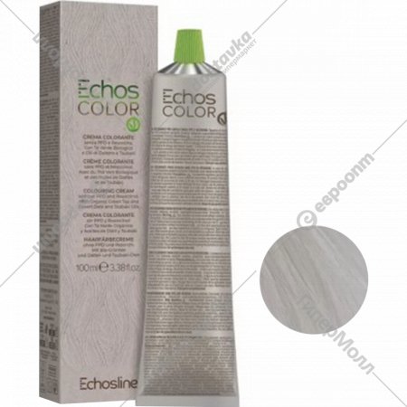 Крем-краска для волос «EchosLine» 10.11 платиново-русый ультрахолодный, 100 мл