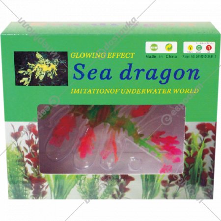 Декорация для аквариума «Yuming» Морской дракон плавающий, YM-1504A, 18 см