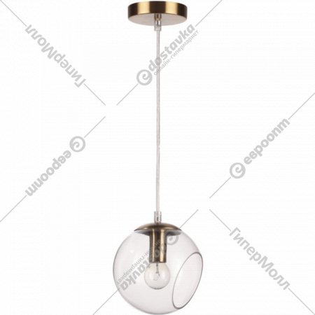 Подвесной светильник «Lumion» Blair, Moderni LN20 083, 3769/1, античная латунь/стекло