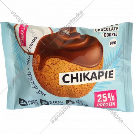 Печенье глазированное «Chikalab» кокос, 60 г