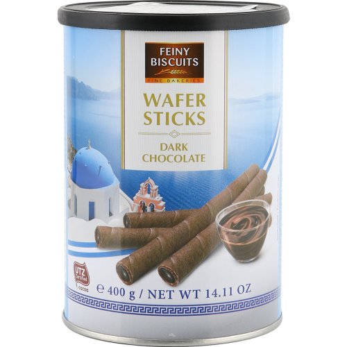 Вафельные трубочки «Feiny Biscuits» шоколадно-кремовые, 400 г