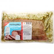Полендвица из свинины для запекания «По-домашнему» охлажденная, 1 кг, фасовка 1.2 кг