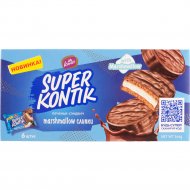 Печенье-сэндвич «Konti» Супер Контик Marshmallow сливки, 144 г