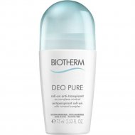 Дезодорант «Biotherm» Deo Pure, без спирта, женский, роликовый 75 мл