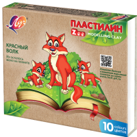 

Пластилин дет."ZOO"(10цв,29С 1721-08)