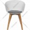 Кресло «Stool Group» Libra, 8320F White+Light Gray, белый