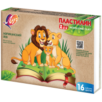 

Пластилин дет."ZOO"(16цв,29С 1723-08)