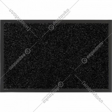 Коврик придверный «Kovroff» Лофт, черный, 50x80 см