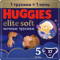 

Подг-тр.д."HUGGIES"(E/SOvern12-17кг)17шт