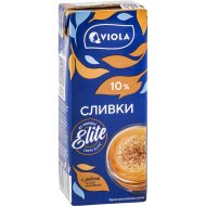 Сливки питьевые «Виола» ультрапастеризованные, 10%, 200 мл