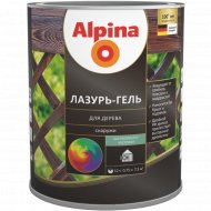 Защитно-декоративный состав «Alpina» Лазурь-гель, сосна, 2.5 л