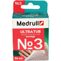 

Бинт мед.эласт."MEDRULL"№3(сетч.нестер)