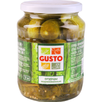 

Огурцы "GUSTO" (мар,6-9см) 680г
