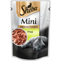

Корм для кошек"SHEBА MINI"(с уткой)50г