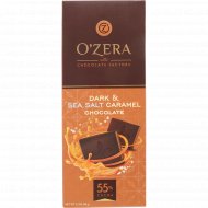 Шоколад горький «O'Zera» с солёной карамелью, 90 г