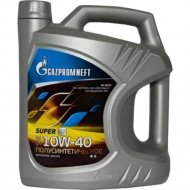 Масло моторное «Gazpromneft» Super 10W-40 SG/CD, 253142142, 4 л