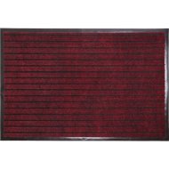 Коврик придверный «Kovroff» Спектр, красный, ребристый, 60x90 см