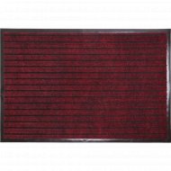 Коврик придверный «Kovroff» Спектр, красный, ребристый, 60x90 см