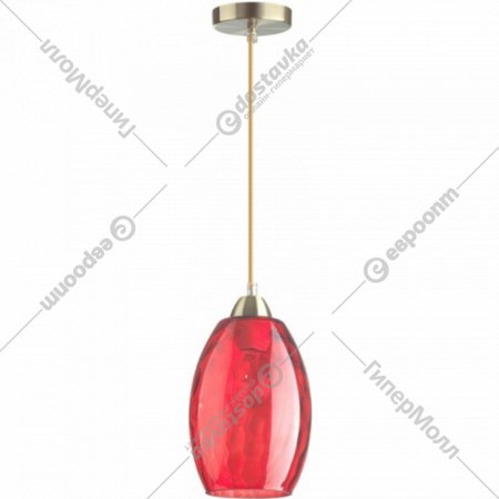 Подвесной светильник «Lumion» Sapphire, Suspentioni LN20 143, 4488/1, античная бронза/красный