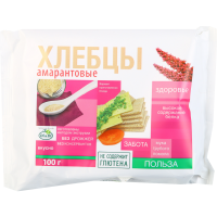 

Хлебцы "DI&DI" амарантовые 100г