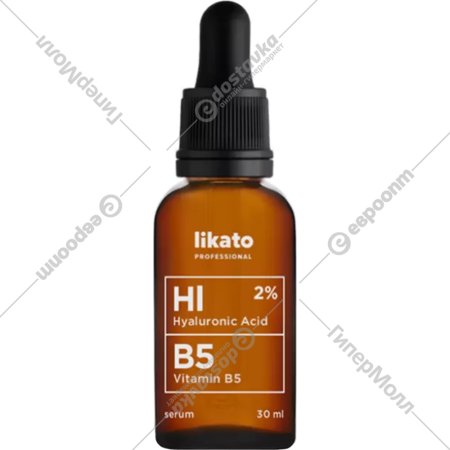 Сыворотка для лица «Likato» с гиалуроновой кислотой и витамином В5, 30 мл