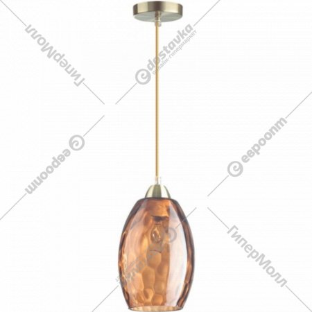 Подвесной светильник «Lumion» Sapphire, Suspentioni LN20 142, 4485/1, античная бронза/коричневый