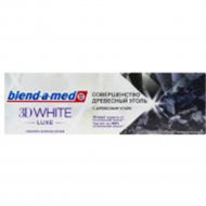 Зубная паста «Blend-a-med» 3D White Luxe, Древесный уголь, 75 мл