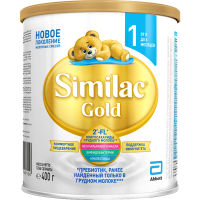 

Cмесь"SIMILAC GOLD1"(сух,мол,0-6мес)400г