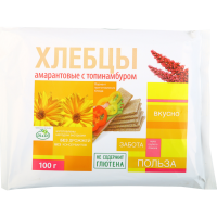

Хлебцы"DI&DI"(амар,c топинамбуром)100г