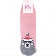 Носки женские «Premier Socks» розовый с медведями