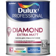Краска «Dulux» Trade Diamond Extra Matt, 5273931, белый, 1 л