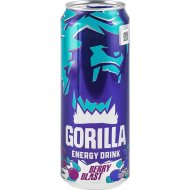 Напиток энергетический Gorilla berry blast, 0.45 л