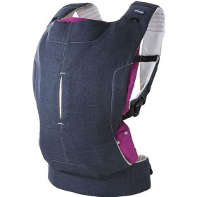 Пе­ре­нос­ка-кен­гу­ру «Chicco» Myamaki Complete, Denim Cyclamen