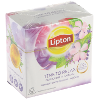 

Напиток трав."LIPTON TIME TO RELAX"20х1г