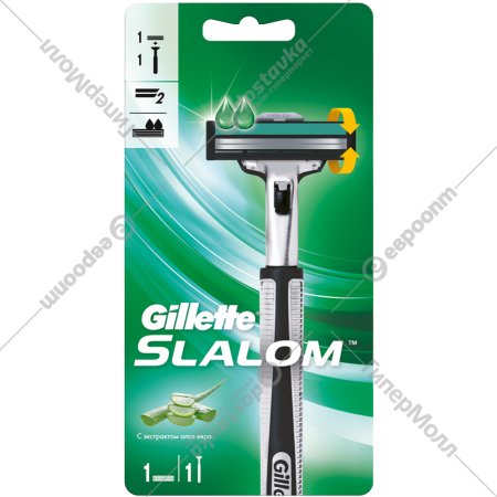 Бритва «Gillette» Slalom с 1 сменной кассетой