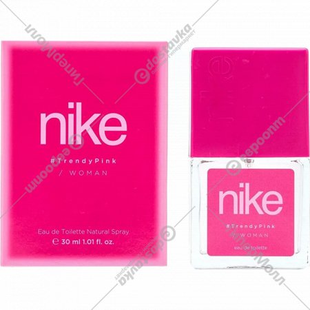 Туалетная вода женская «Nike» #TrendyPink Woman, 30 мл