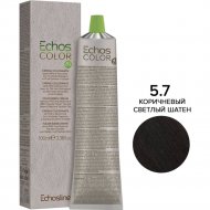 Крем-краска для волос «EchosLine» 5.7 светло-каштановый коричневый, 100 мл