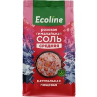 Соль пищевая Эколайн гималайская, розовая, средняя, 500 г