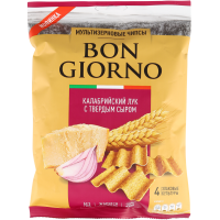

Чипсы"BON GIORNO"(Калабрийский лук)70г