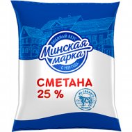 Сметана «Минская марка» 25%, 400 г