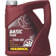 Масло трансмиссионное «Mannol» 8108 Basic Plus 75W-90 API GL 4+ VW 501.50, 53737, 4 л